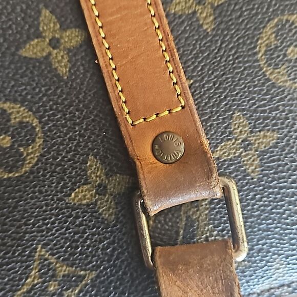 Louis Vuitton Monogram Babylone Tote Bag - Brown - mistery LV Key Chain free - Picture 7 of 14